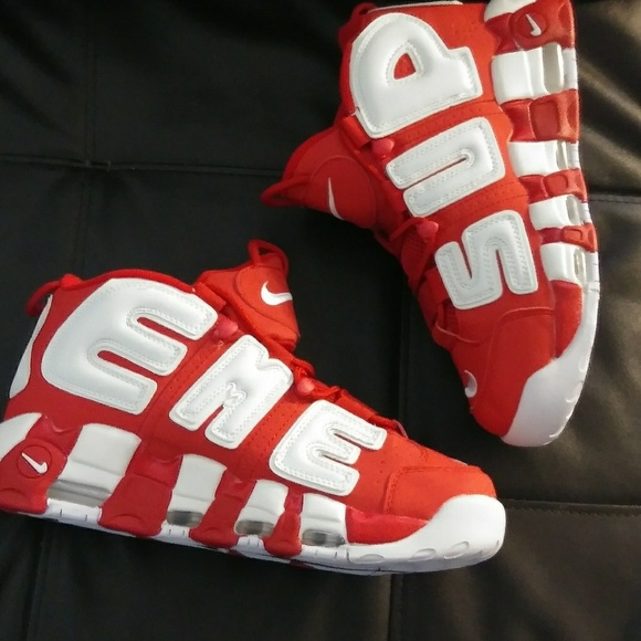 Nike Shoes - Nike Supreme Uptempos size 10 DS